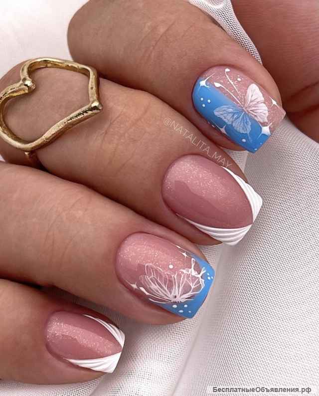 Гель лак маникюр