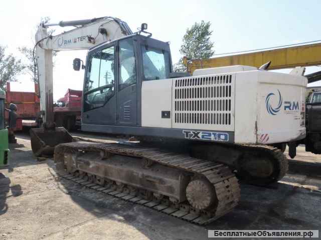 Гусеничный экскаватор Terex 210, 2019 г, 6900 м/ч, камера