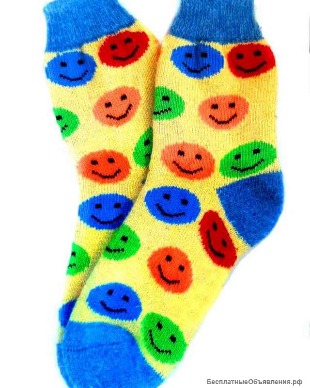 Шерстяные вязанные изделия (носки, варежки, гетры, митенки, пояса) от производителя