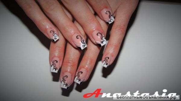 Наращивание ногтей недорого ЧМР