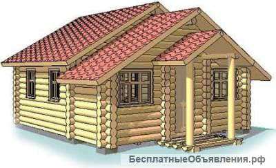 Срубы домов и бань