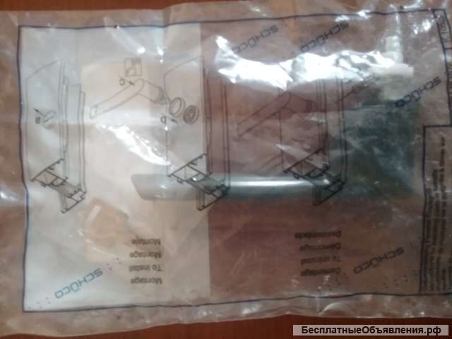 Ручка с замком цвет: RAL 9005 черный Schuco 247035