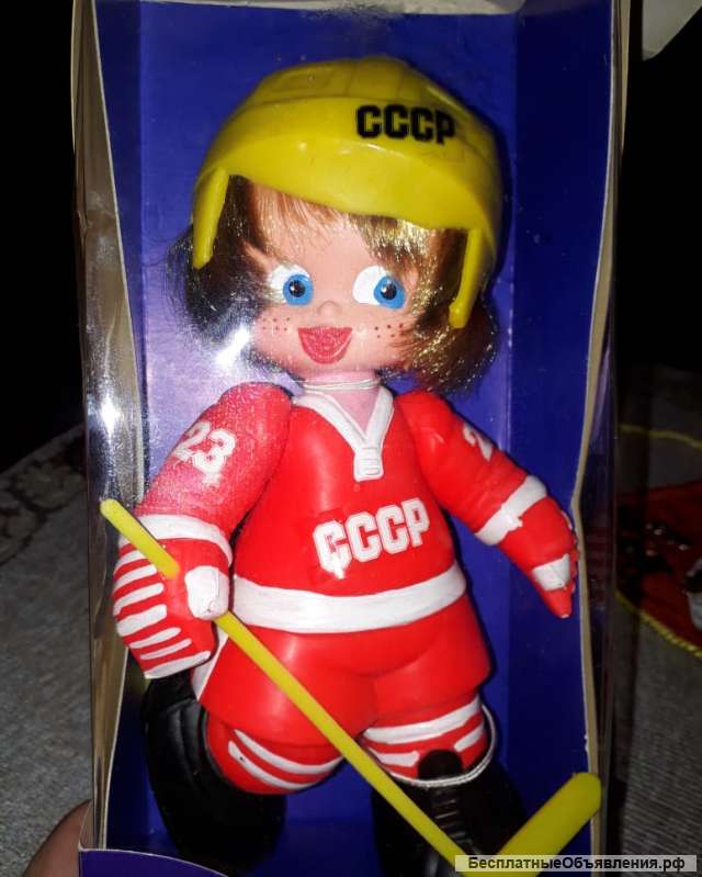 Кукла-сувенир Хоккеист