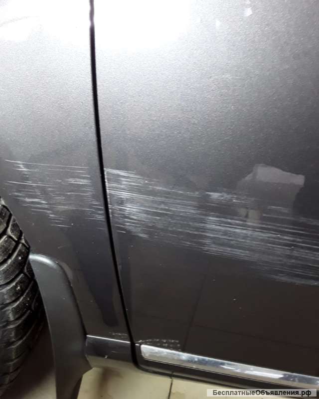 Удаление царапин кузова, полировка