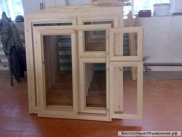 Деревянные окна для дома и бани. Мебель для дома и дачи.