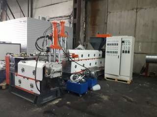 Гранулятор новый двухкаскадный для пушенки и агломерата