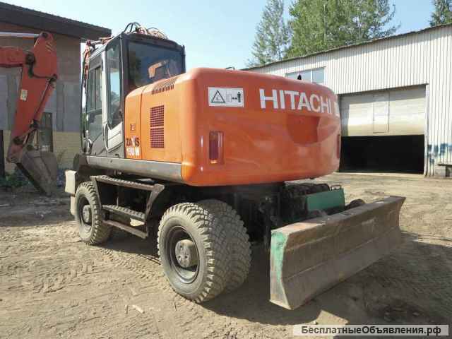 Колесник Hitachi 190, 2009 г, 20 т, 2 ковша, доп. линии