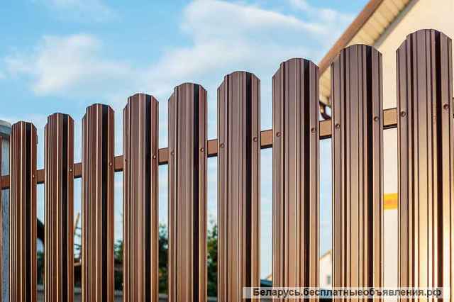 Кровля, заборы, водосточные системы с доставкой по Беларуси