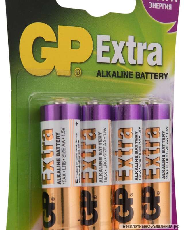 Батарейки GP Extra AA