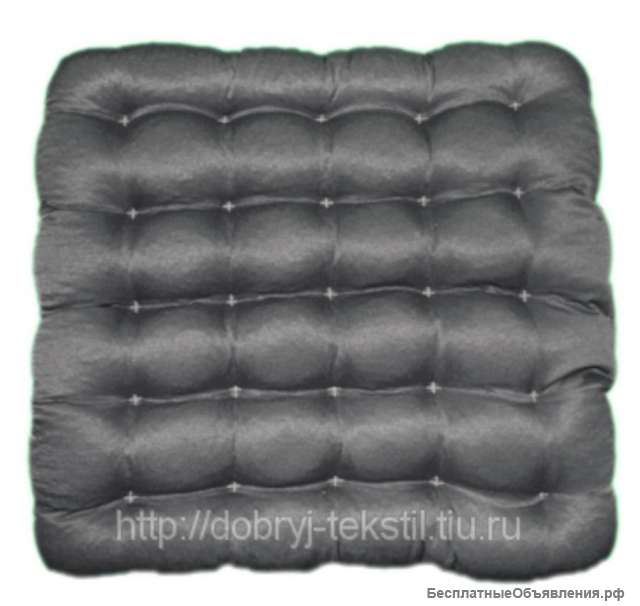 Подушка на сиденье Уют 40х40 см Добрый текстиль
