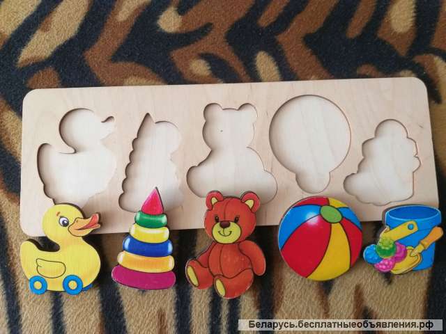 Пазл-рамка "Игрушки"