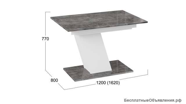 Стол раздвижной «Монтана» Тип 2