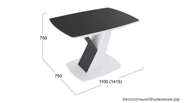 Стол обеденный «Гарда» Тип 1