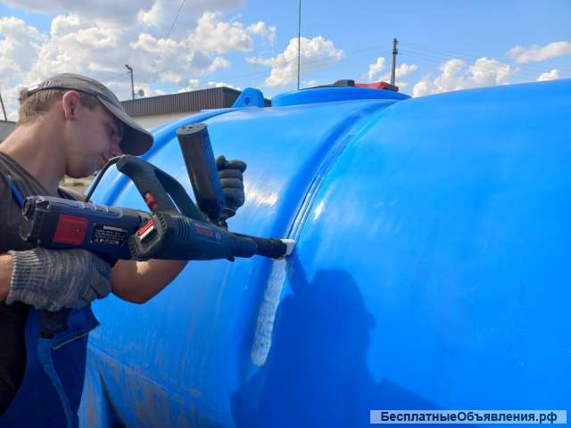 Ремонт пластиковых емкостей, топливных баков, бочек, резервуаров и прочих изделий из термопластов