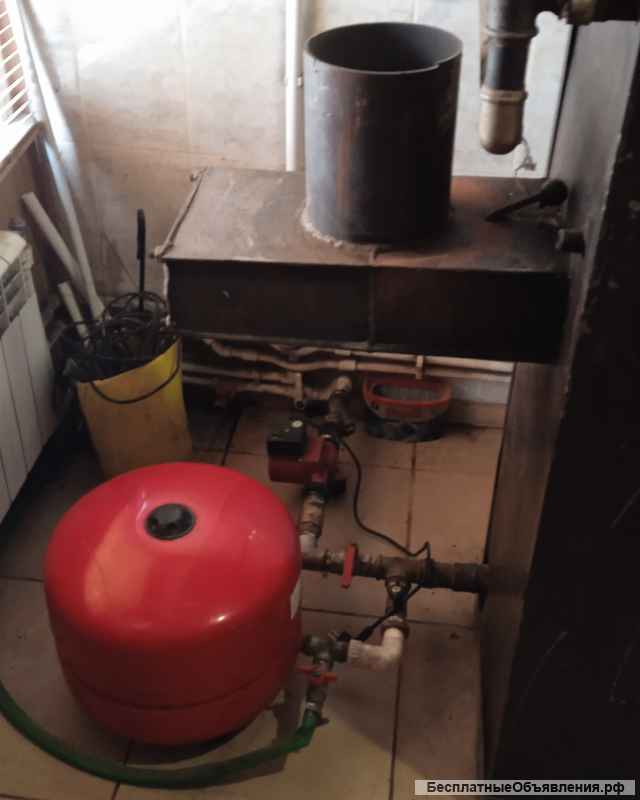 Твердотопливный котёл