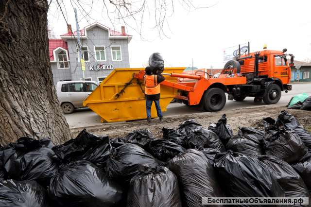 Вывоз садового мусора с грузчиками