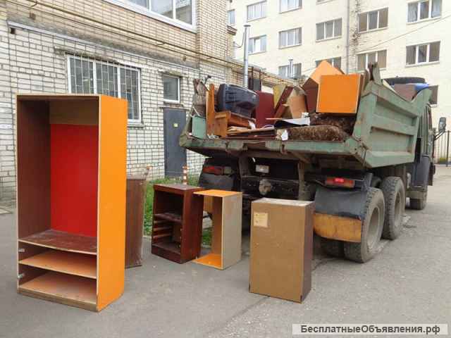 Вывоз садового мусора с грузчиками
