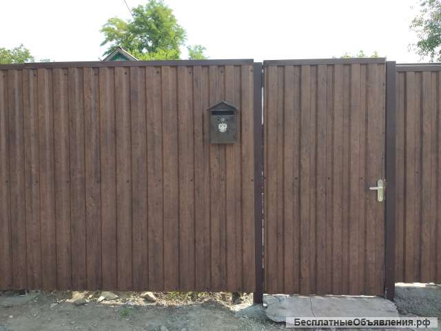 Крыши, Заборы, Навесы ПОД КЛЮЧ