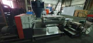 Двухкаскадный гранулятор для мягкого сырья или агломерата