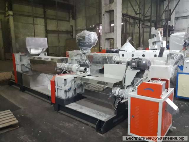 Гранулятор с бункером принудительной подачи мягкого сырья высокой производительности