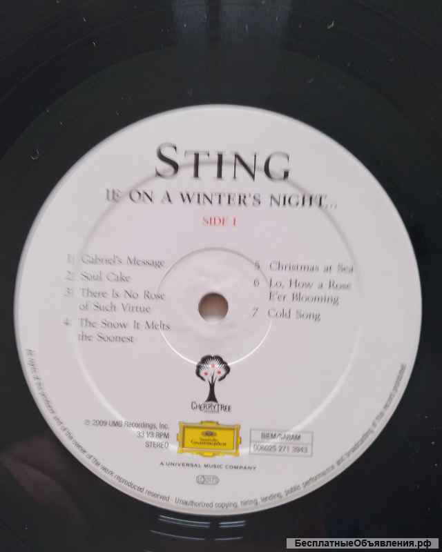 Sting If On A Winter's Night