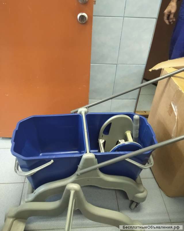 Тележки для уборки помещений новые и б/у