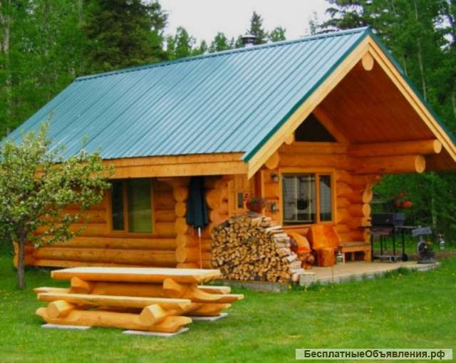 Изготовим домокомплект из дерева для вашего загородного домика или баньки