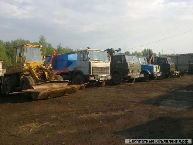 Вывоз строительного мусора и ОССиГ Павло-Посадский район