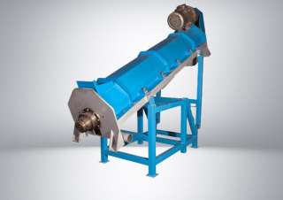 Фрикционная высокооборотистая лопостная мойка для измельченного полимера