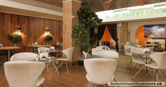 Сдам 590 м.кв. действующее кафе столовую с оборудованием в БЦ