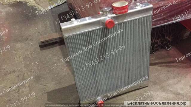 Радиатор для автогрейдера ДЗ-122, ДВС Deutz