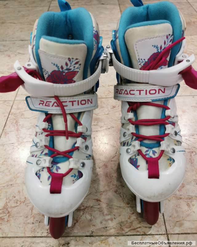 Раздвижные детские ролики REACTION