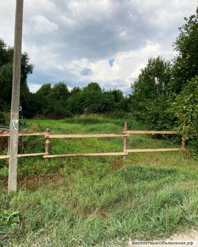 Участок в поселке Ельцино