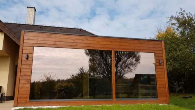 Новый каркасный модульный дом с утеплением