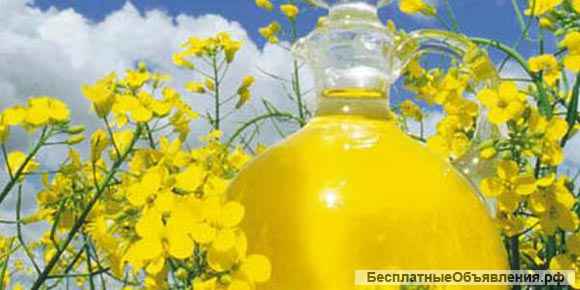 Масло подсолнечное, рапсовое, соевое, рафинированное дезодорированное