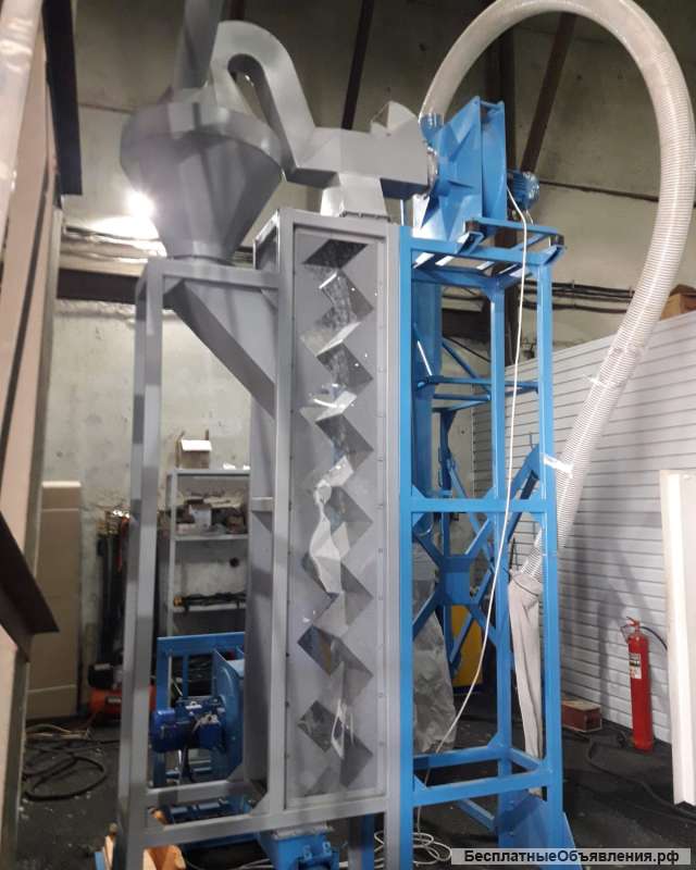 Воздушный разделитель фракций разной массы и плотности VR500