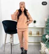 Костюм на флисе женский, тройка