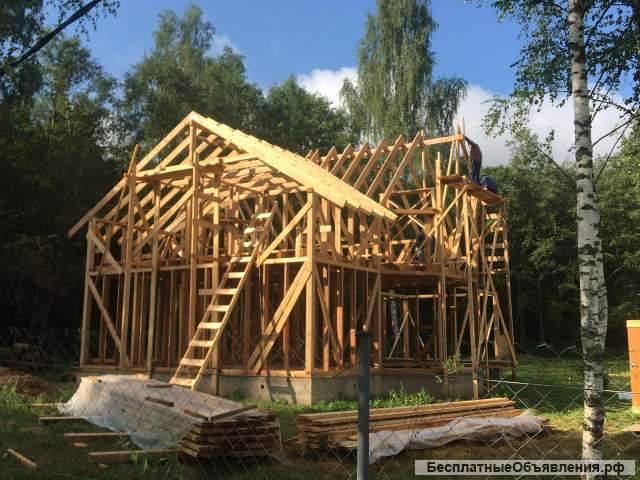 Строительство каркасных домов под ключ