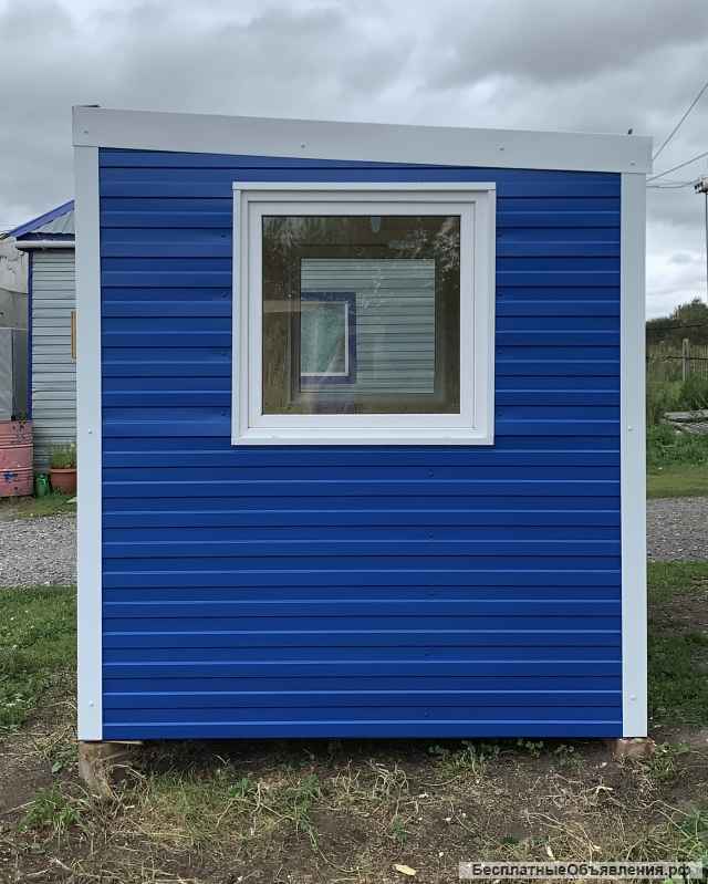 Бытовка - пост охраны утепленная 2000*3000 мм