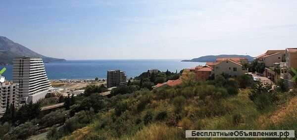 Квартира с невероятным видом на море в Бечичи, Черногория