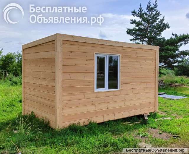 Дачный домик 2,5 м, длина 4 м, высота 2,4