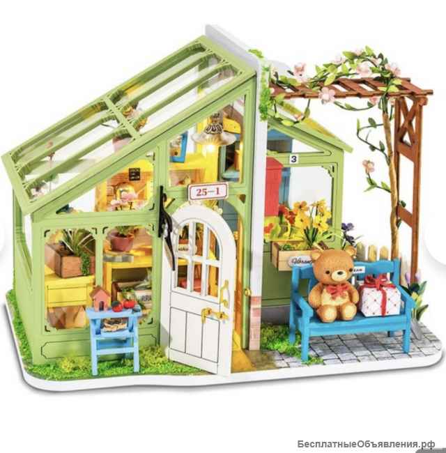 3-d пазл, моделизм, конструктор из дерева