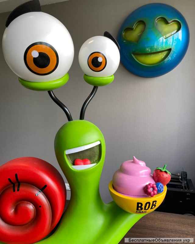 Производство рекламных скульптур из стеклопластика