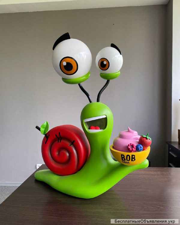 Производство рекламных скульптур из стеклопластика