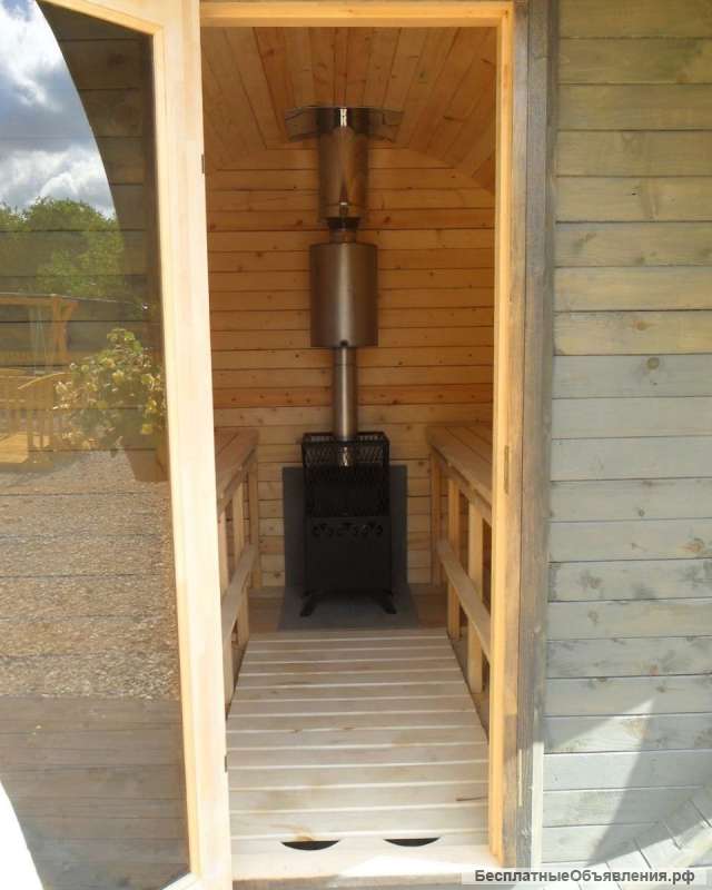 2,5м круглая баня-бочка (У ТЕЩИ) с доставкой по России