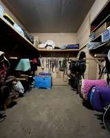 Постой, уход за лошадьми