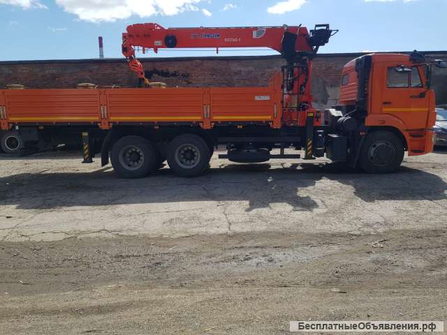 Услуги и Аренда крана манипулятора стрела 7тонн