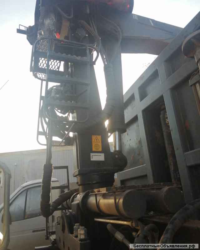 Ломовоз маз с гидроманипулятором