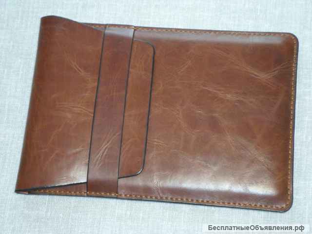 Чехол для планшета. Натуральная кожа. Ручная работа.