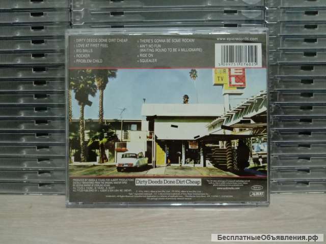 CD AC/DC - Dirty Deeds Done Dirt Cheap